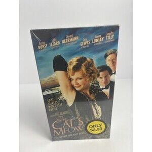 The Cat's Meow VHS Sealed  Kirsten Durst Crime Drama 2002 NEW Read Below